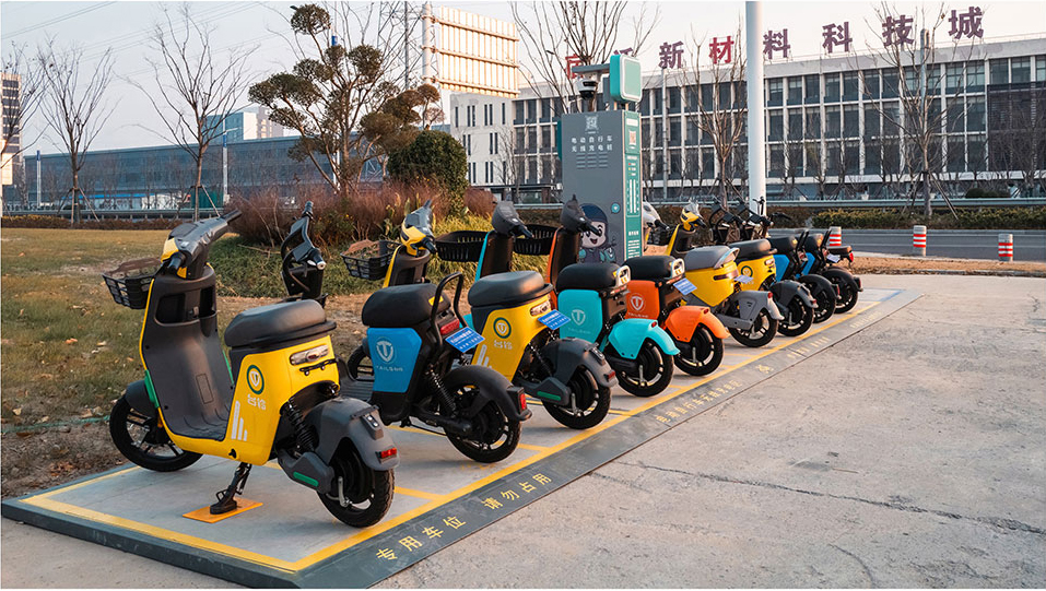 T10，無線充電樁，一拖十，電動自行車充電樁，電動兩輪車無線充電