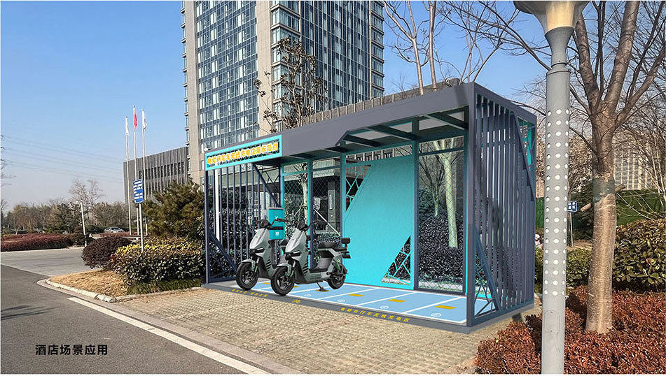 電動(dòng)車無(wú)線充電樁，兩輪車無(wú)線充電，一拖六充電樁