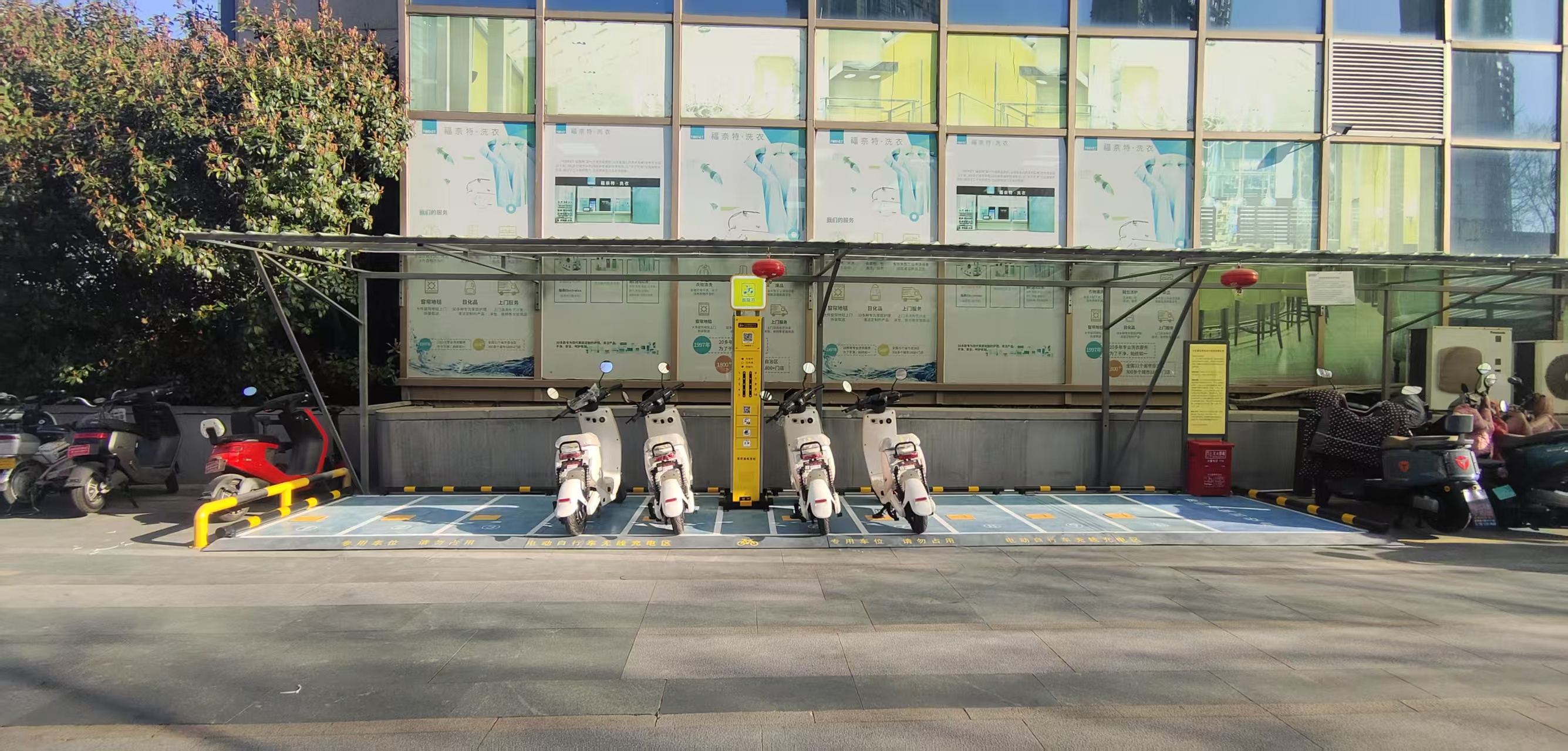 電動自行車無線充電樁，電動車自行車無線充電，兩輪車無線充電，電動自行車無線充電