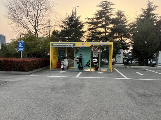 電瓶車智能無線充電站，分時租賃電動車，分時租賃電動自行車，兩輪電動車無線充電項目g