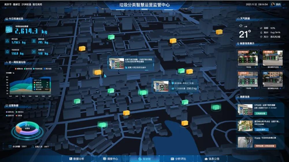 智能垃圾房,垃圾收集清潔屋,小區垃圾分類站生產廠家